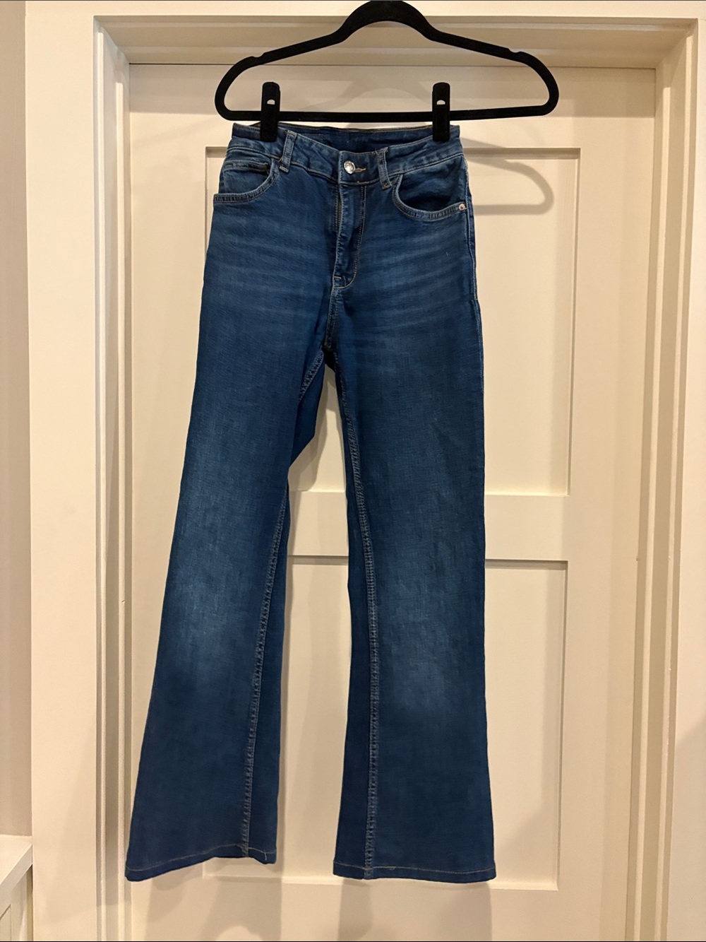 Zara Blue Bootcut Flare Jeans